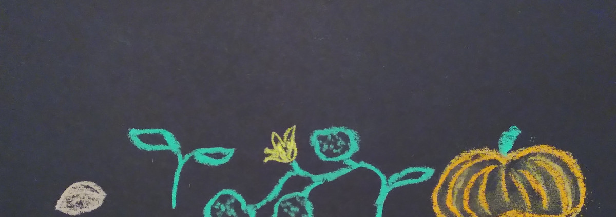 Same-Pflanze-Blüte-Kürbis