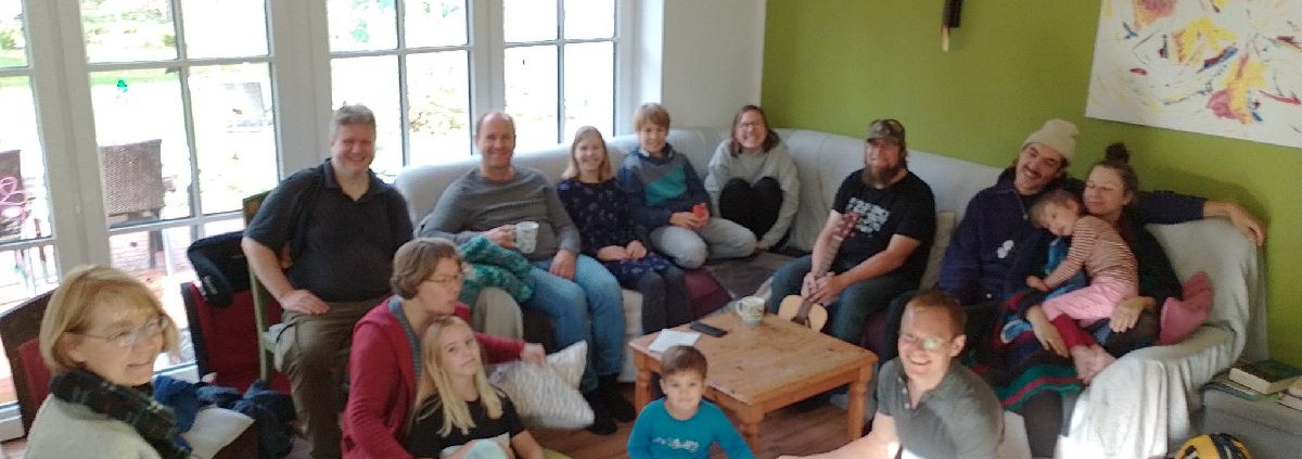 Gemütlich bei Böers im Wohnzimmer sitzen und klönen