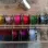bunte Garnrollen