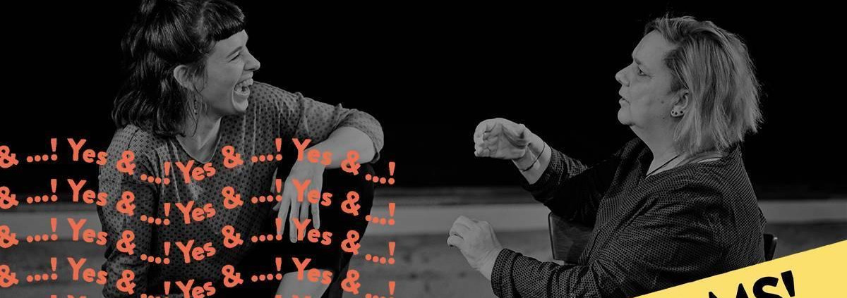 Ina freut sich über die verdutzte Tinka